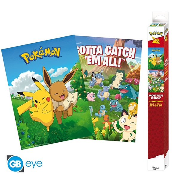 PokÃ©mon - Pikachu - Poster/Plakat 52x38cm