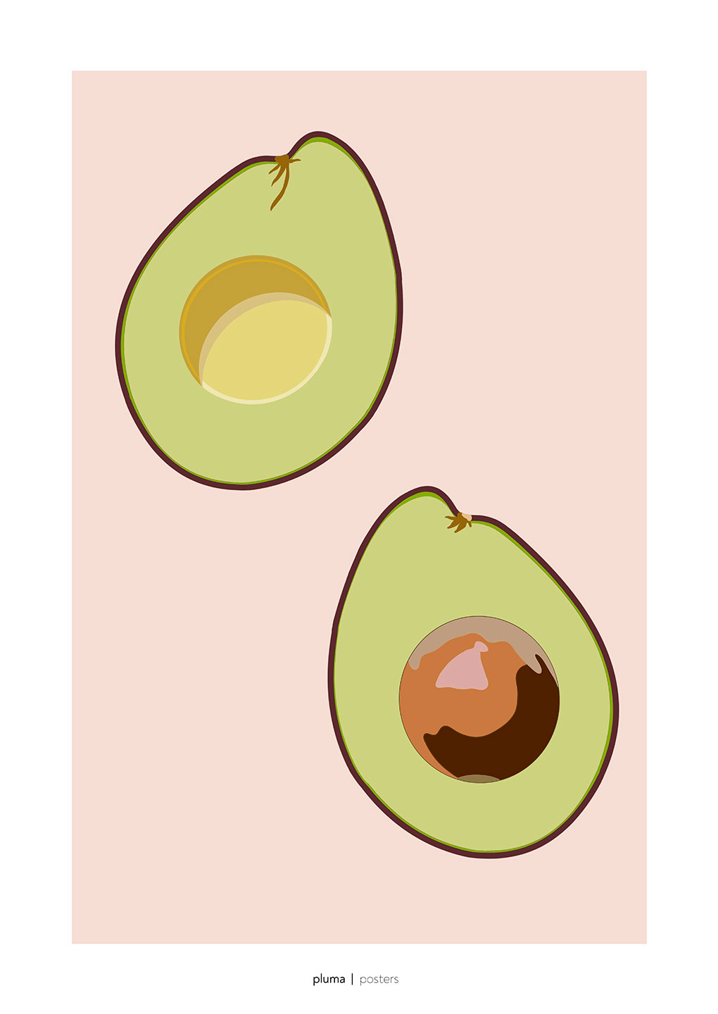 Avocado af Pluma Posters