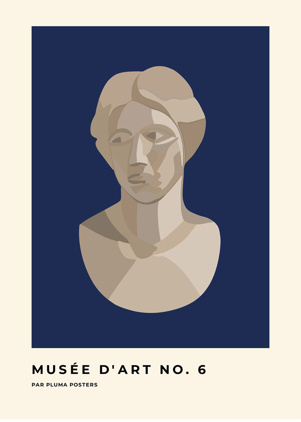 Musée d'art no. 6 af Pluma Posters