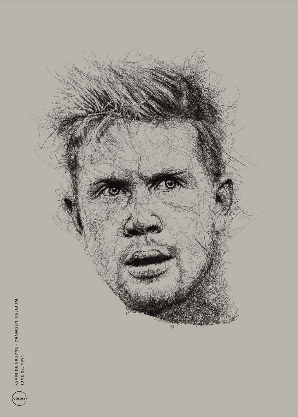 Icons  -  Kevin De Bruyne af Olé Olé